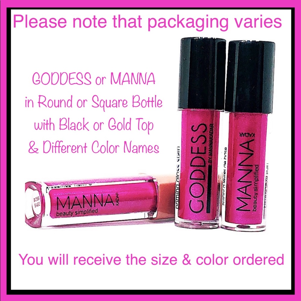 MANNA KADAR All-in-One Lip Primer, Color & Gloss Brand New/Unused & Sealed 3/$30 - Picture 4 of 7